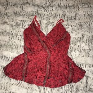 Monteau lace tank top